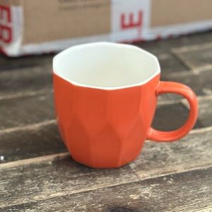 NEW Stone + Lain Geometric Ceramic Coffee Mug Set of 4 10.1 oz Vibrant!